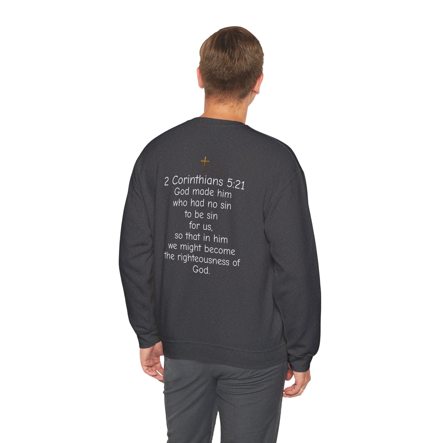 Righteousness - Men's Christian Sweatshirt (Dark Colors)
