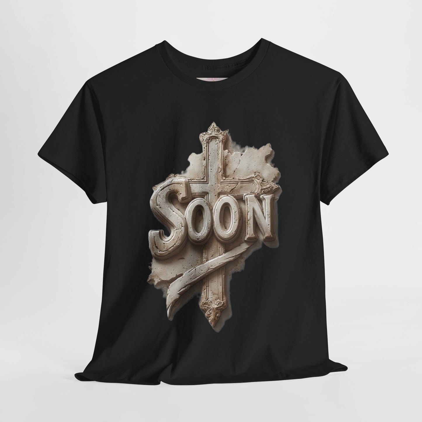 “Soon” Cross Christian T-Shirt – Bold Witness of Faith