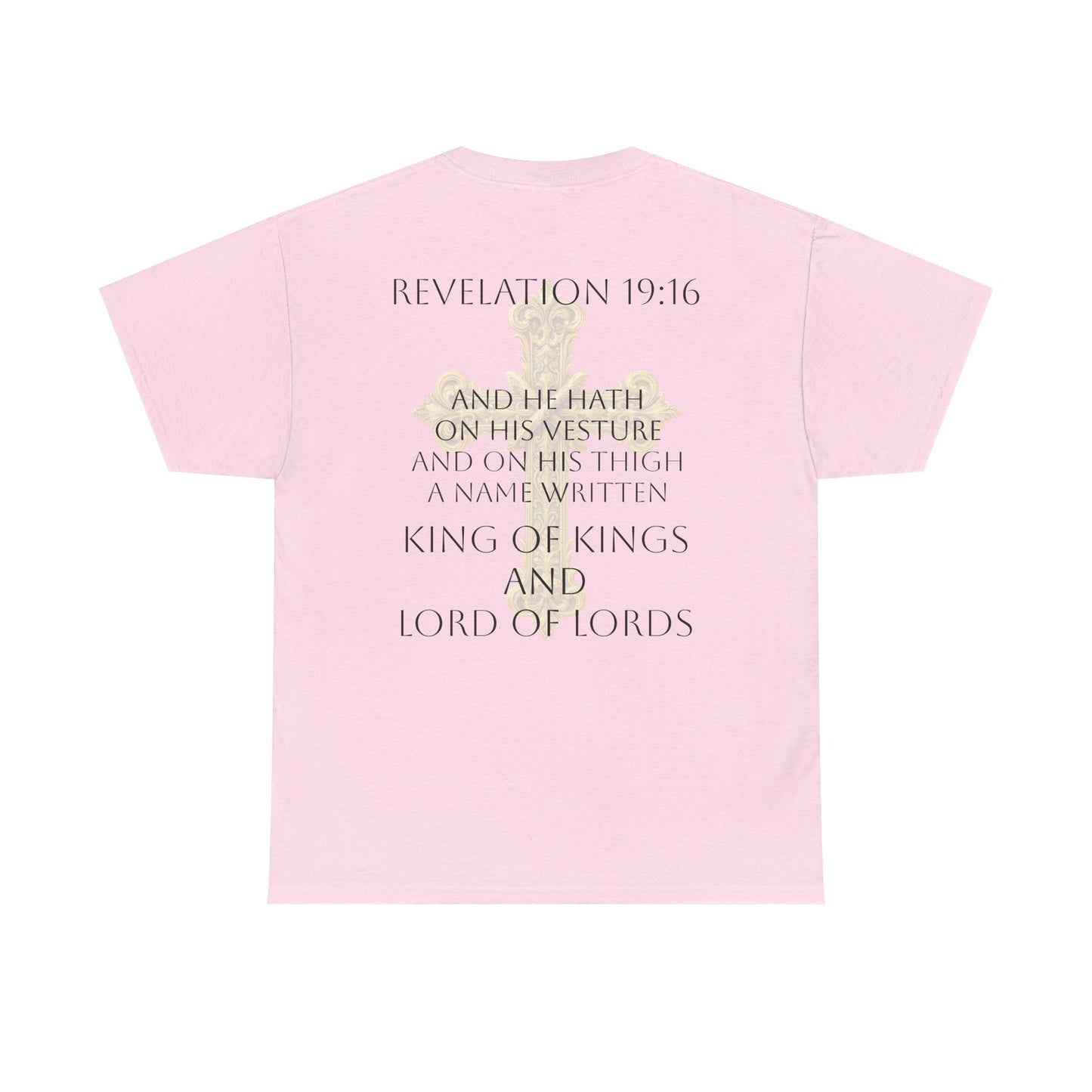 Christ is King - Women’s Christian Tee (Dark Lettering)