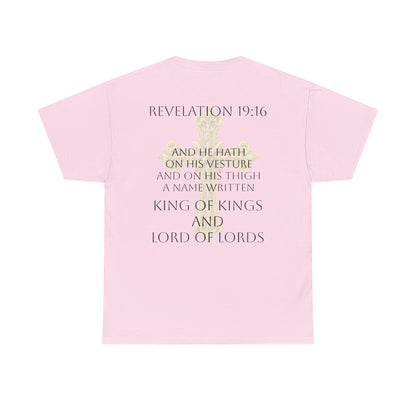 Christ is King - Women’s Christian Tee (Dark Lettering)