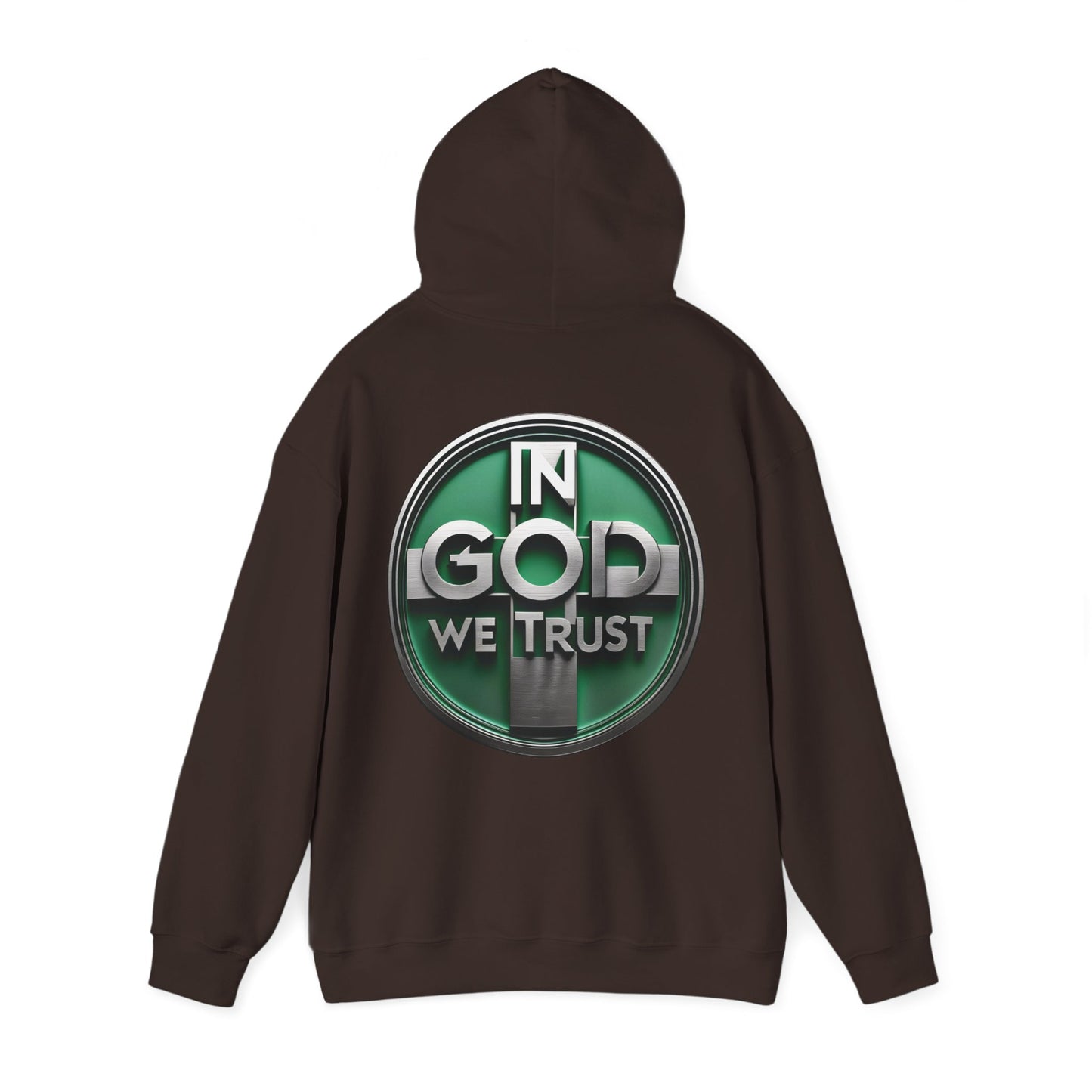 In God We Trust Men's Premium Hoodie – Faith-Inspired Christian Apparel