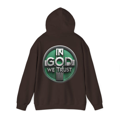 In God We Trust Men's Premium Hoodie – Faith-Inspired Christian Apparel