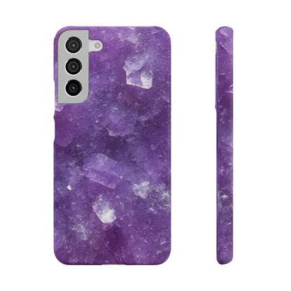 Amethyst Crystal Finish Samsung Snap Case