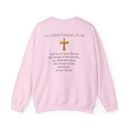 Becoming - Women’s Christian Sweatshirt (Dark Lettering)