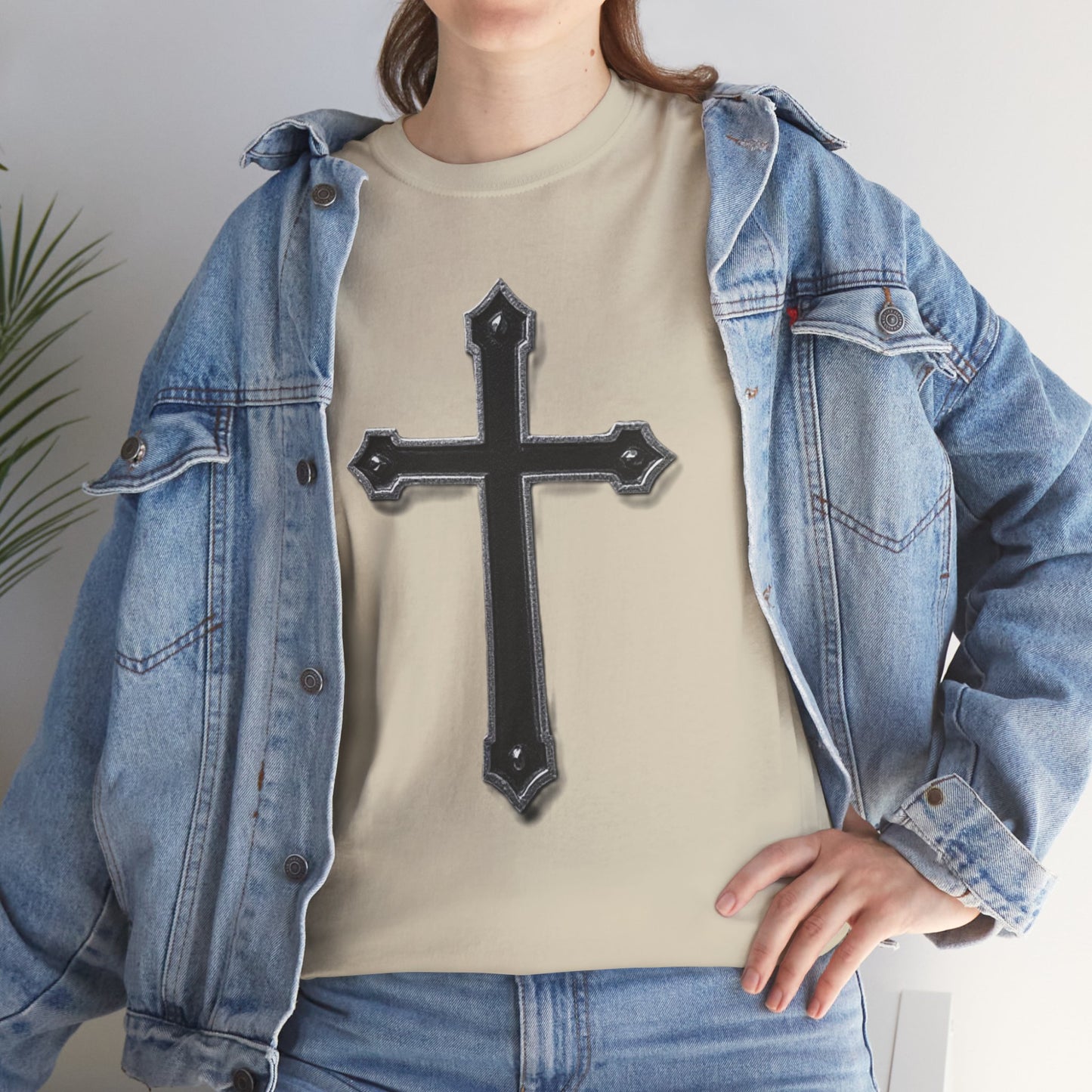 Black Cross Women’s Christian T-Shirt