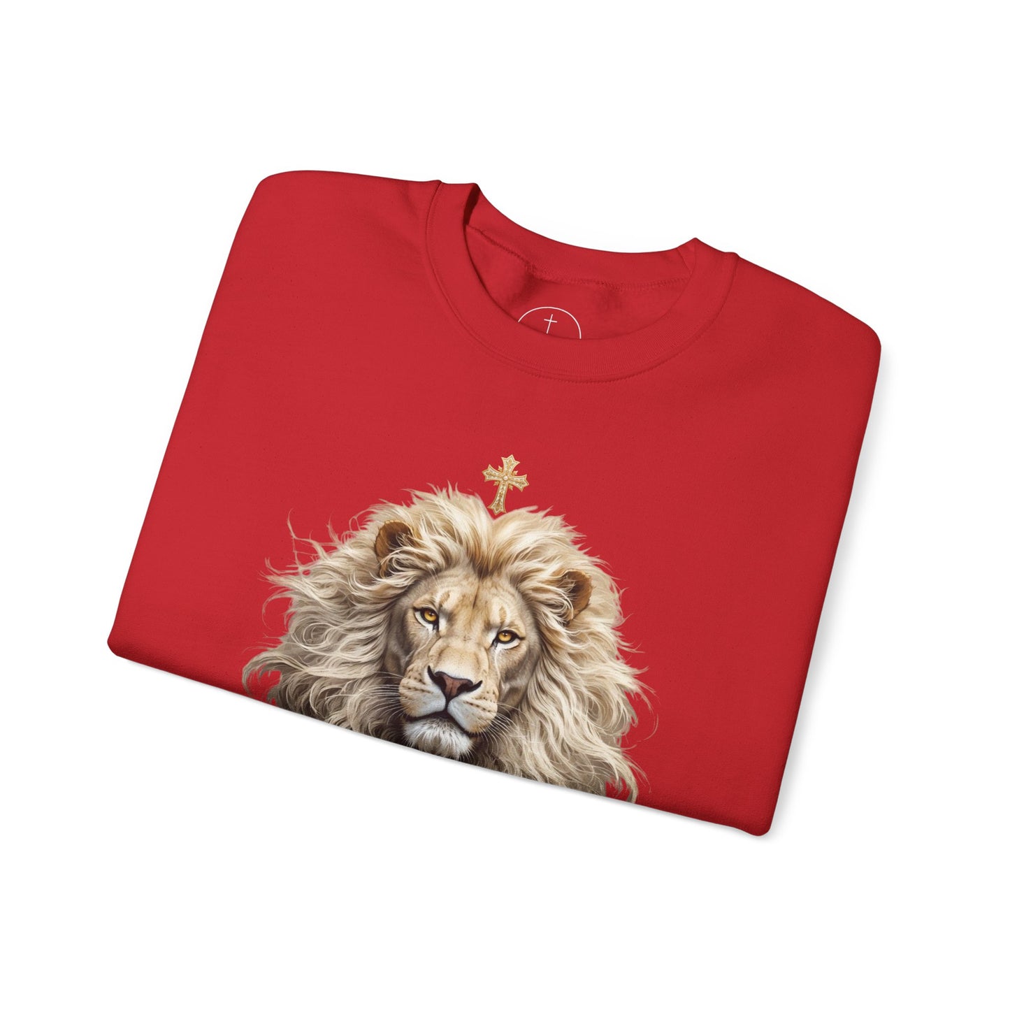 Christ is King (Lion of Judah) - Men's Christian Sweatshirt