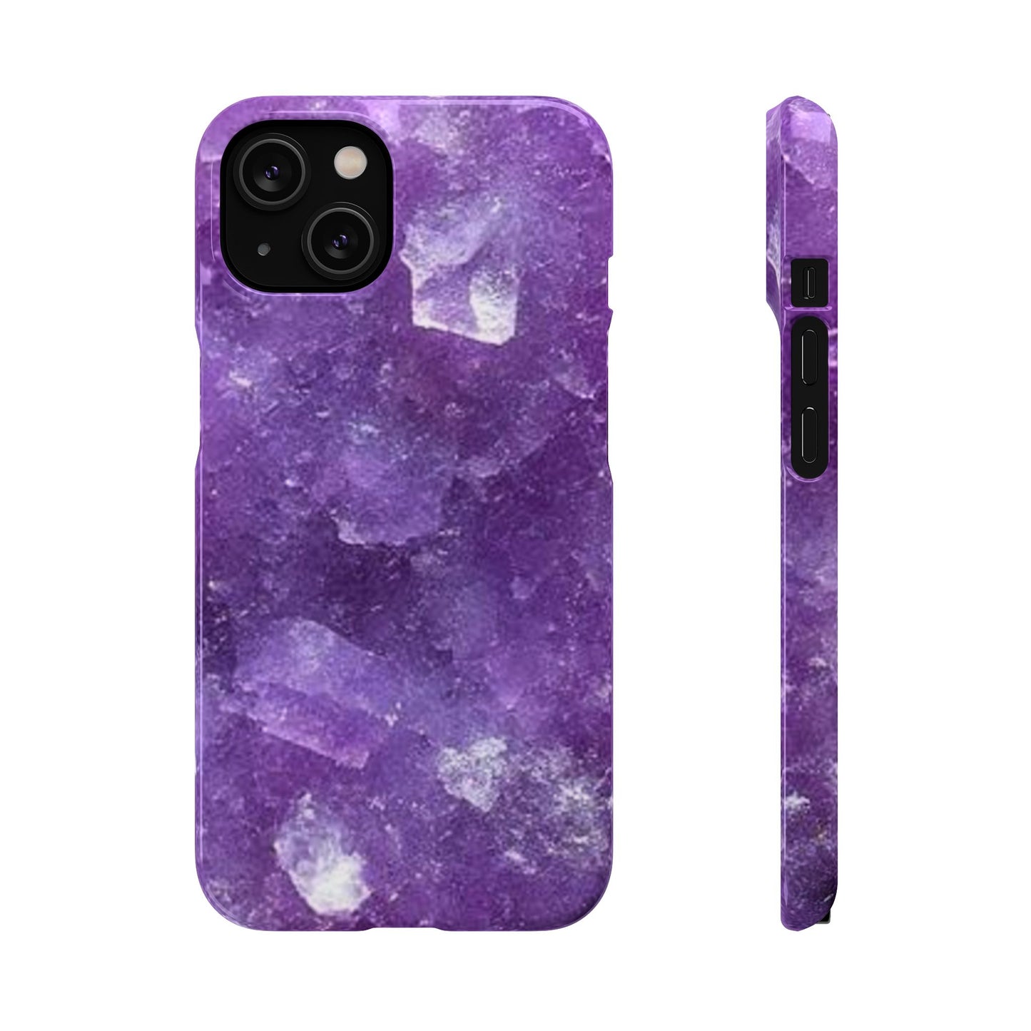 Amethyst Crystal Finish iPhone Snap Case