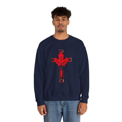 Faith and Flag – Men’s Christian Sweatshirt