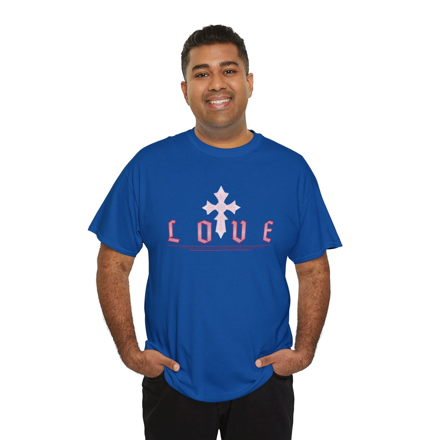 Fearless Love Men’s T-Shirt – Bold Faith in Action