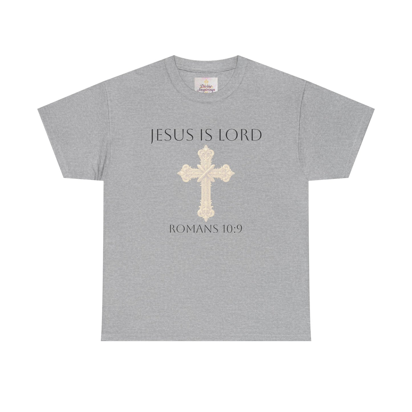 Jesus is Lord - Christian Women's Tee (Black Lettering)
