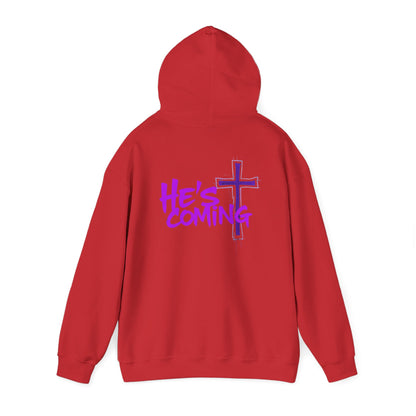 He’s Coming Men’s Christian Streetwear Hoodie
