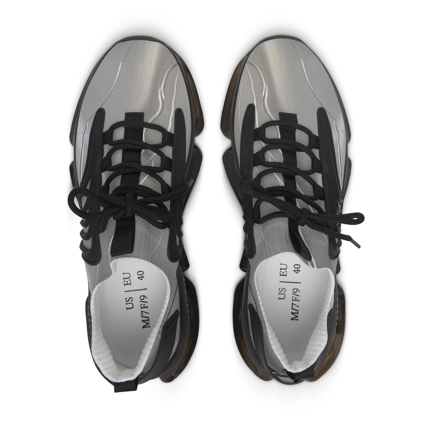 Men’s Molten Silver Sneakers – Step with Power