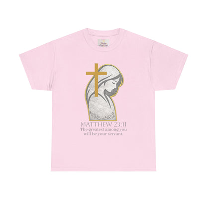 Humble Servant - Women's Christian Tee (Dark Lettering)