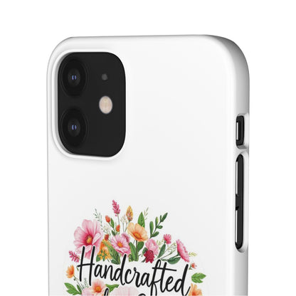 Handcrafted by God Snap Case for iPhone – Fearfully & Wonderfully Made
