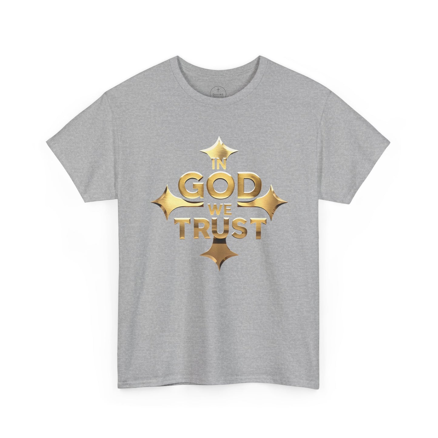 In God We Trust (Gold)- Men's Christian T-Shirt