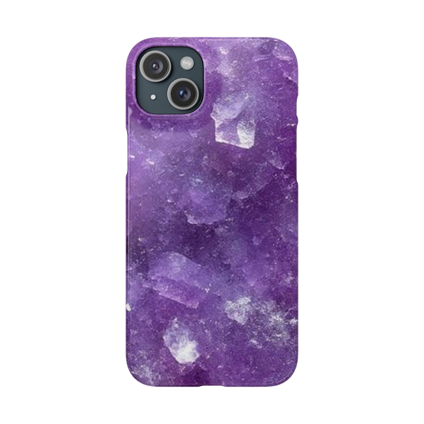 Amethyst Crystal Finish iPhone Snap Case