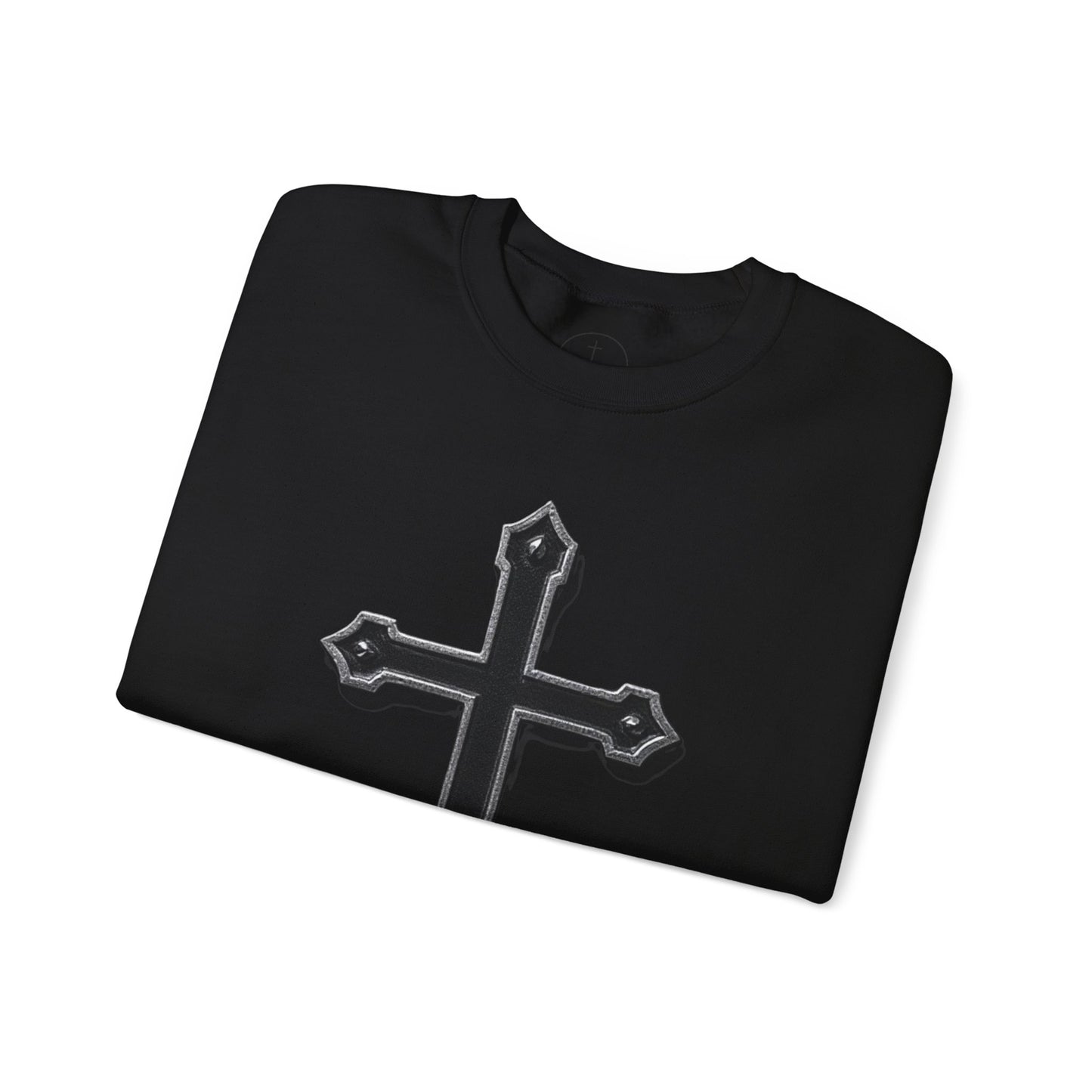 Black Cross Men’s Christian Sweatshirt