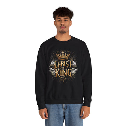 Christ is King - Men's Christian Sweatshirt