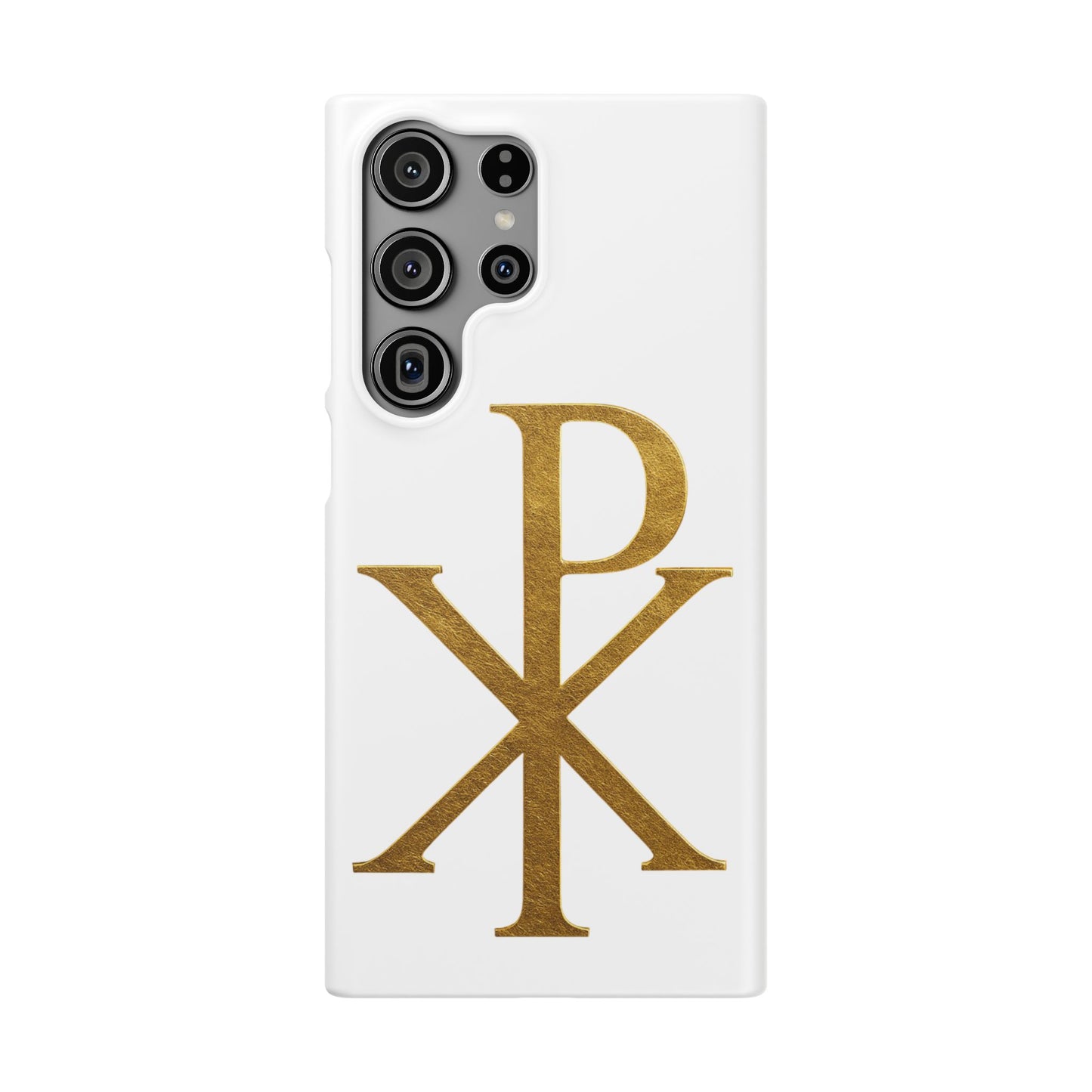 White Chi Rho Snap Case for Samsung – Guiding Light