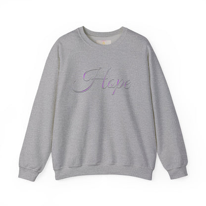 Women’s “Hope” Sweatshirt – Inspirational Scripture Hoodie | Romans 15:13