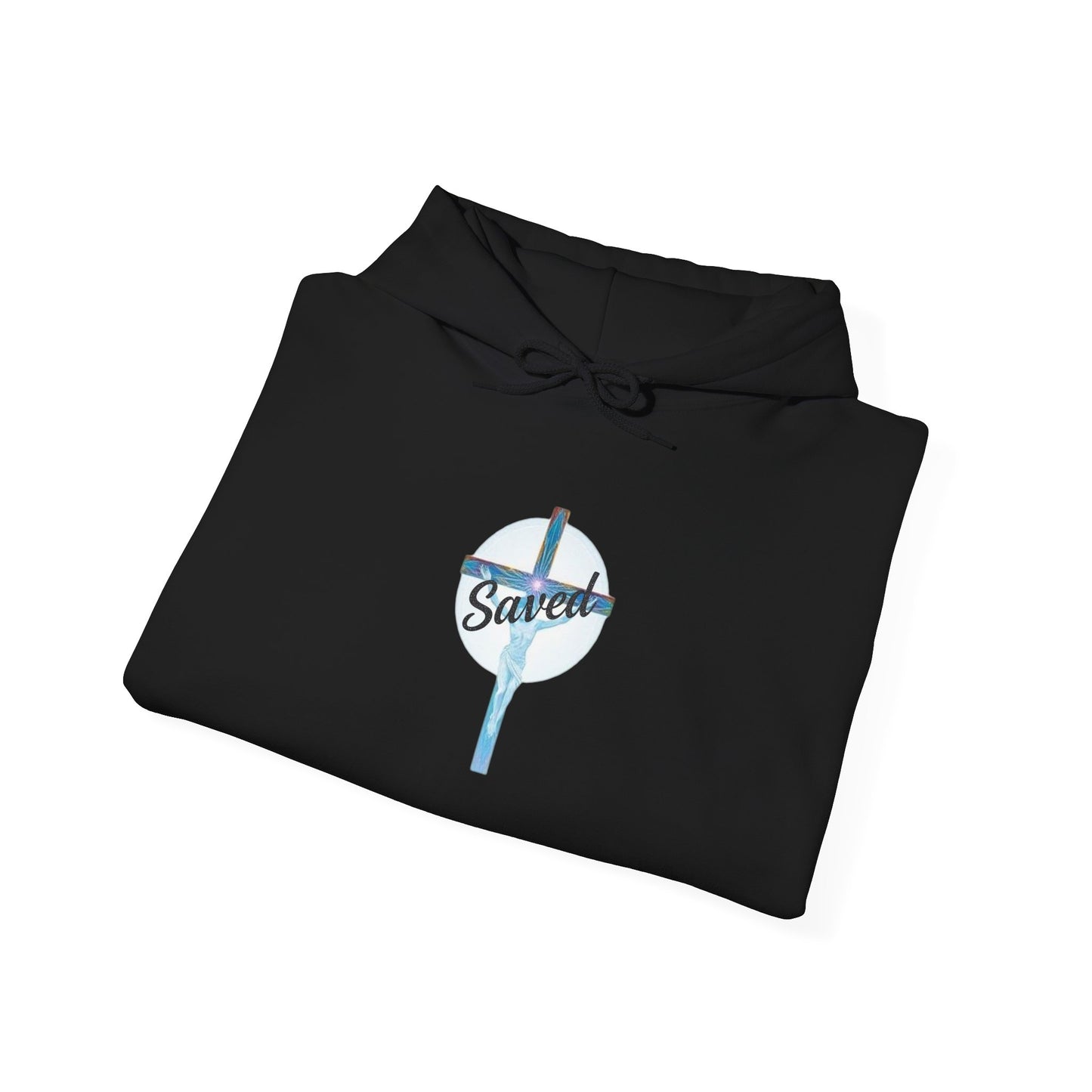 Saved in Christ – Men’s Christian Hoodie