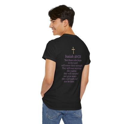 Men’s “Hope” Tee – Bold Scripture Design | Isaiah 40:31