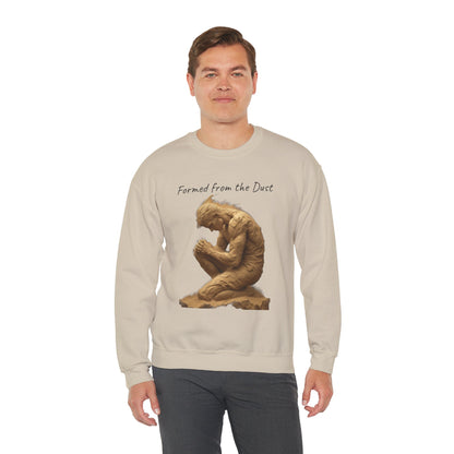 Formed from the Dust (Dark Lettering) - Men’s Christian Sweatshirt