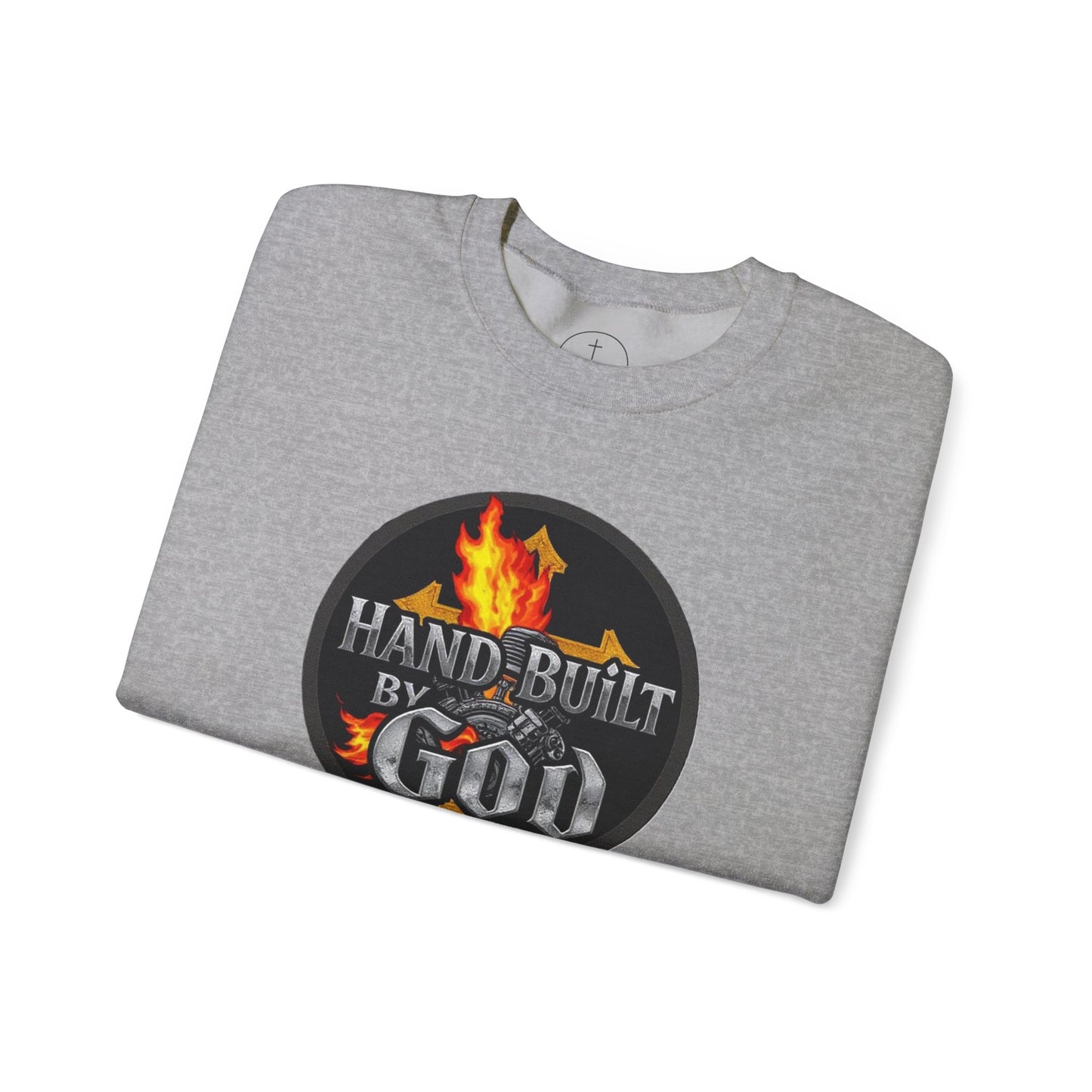 Hand Built by God - Men's Christian Sweatshirt