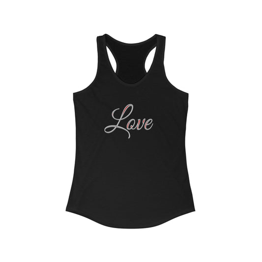 Put On Love Racerback Tank – Strength in Grace
