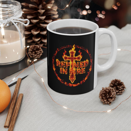 Refined in Fire Christian Mug – 11oz & 15oz