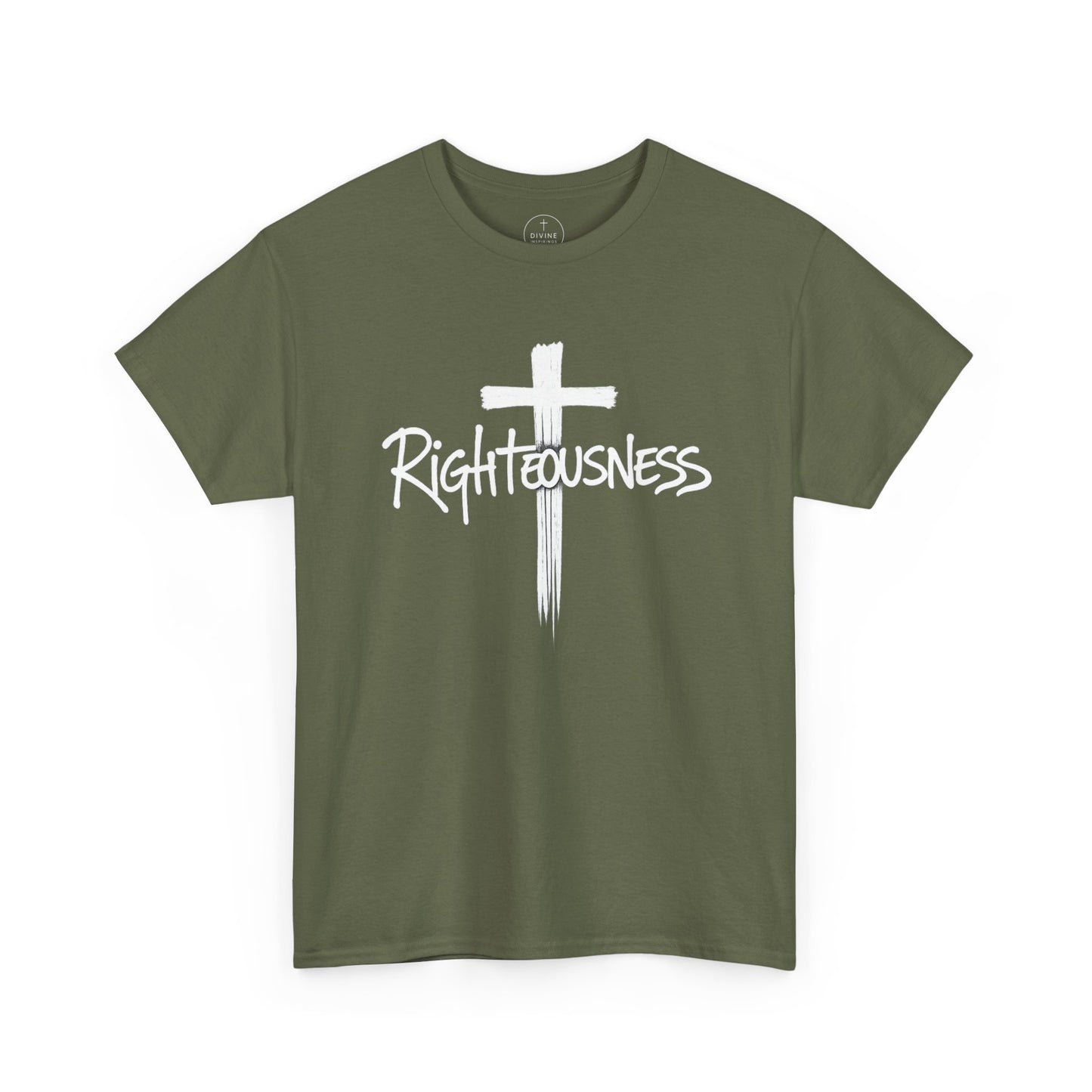 Righteousness - Christian Men's T-Shirt (Dark Colors)