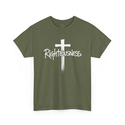 Righteousness - Christian Men's T-Shirt (Dark Colors)