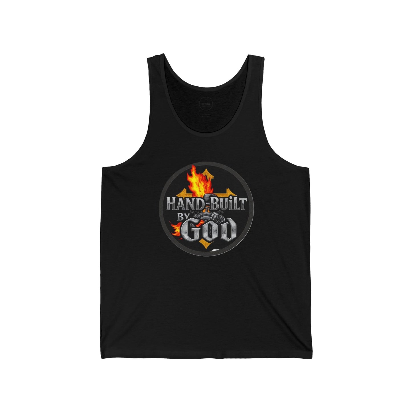 Hand Built by God| Men’s Christian Tank Top