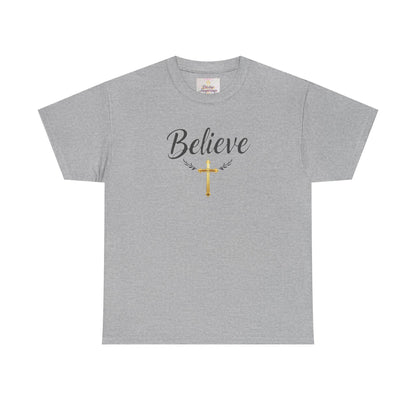 Believe- Woman's Christian T-Shirt
