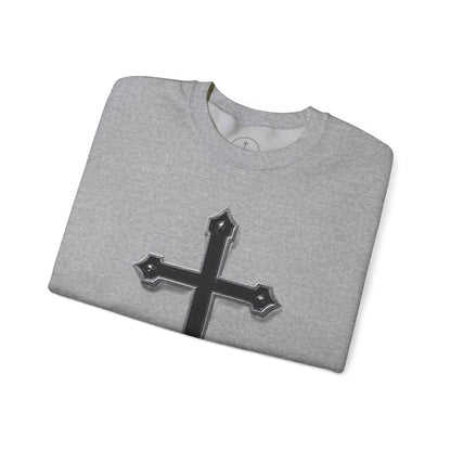Black Cross Men’s Christian Sweatshirt
