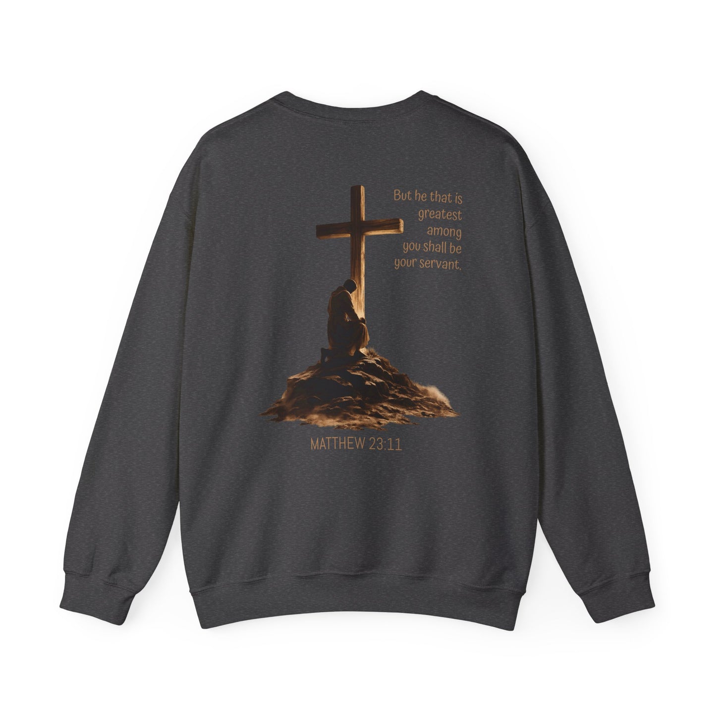Humble Servant - Christian Men's Sweatshirt