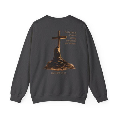 Humble Servant - Christian Men's Sweatshirt
