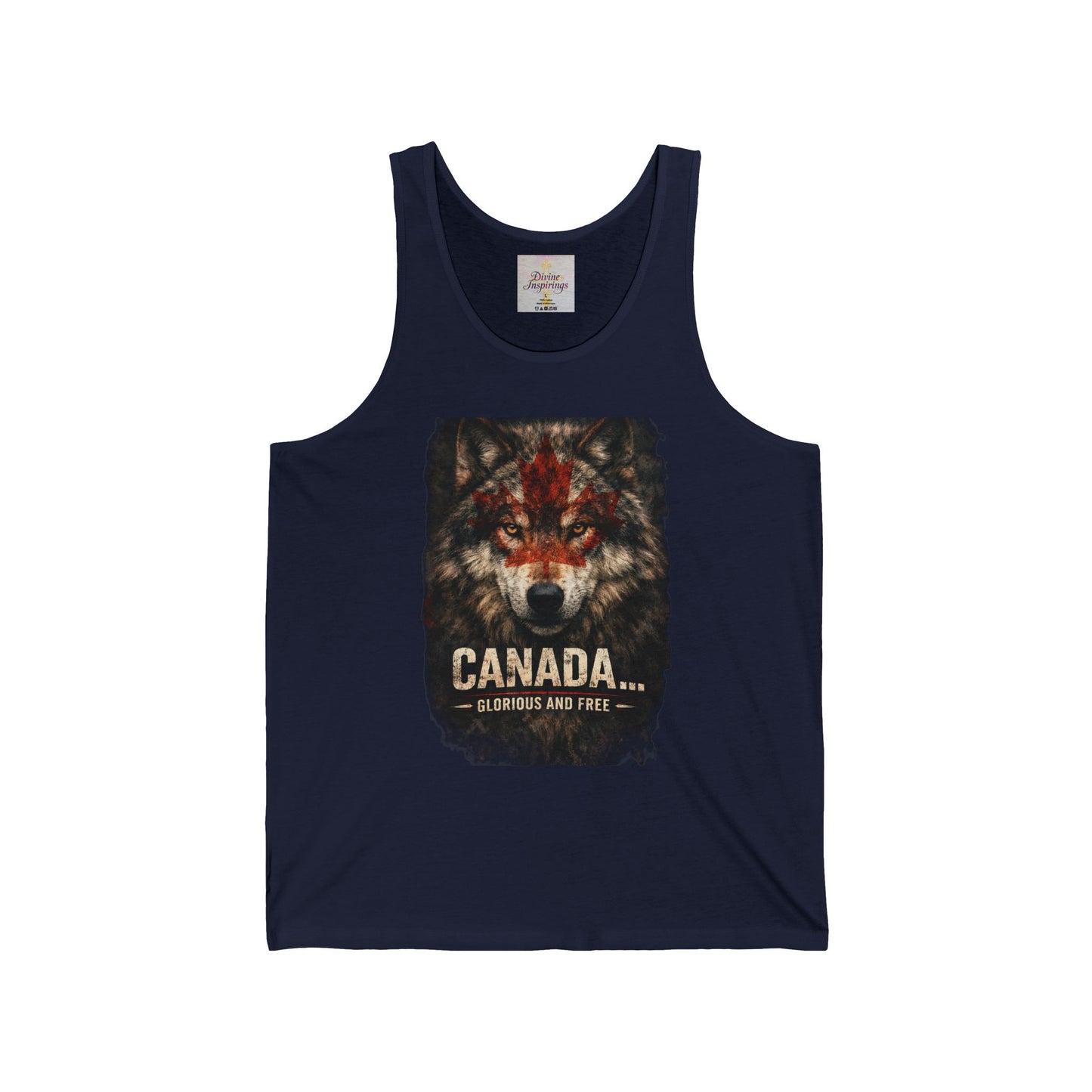 War Paint – Canada: Glorious and Free Women's Tank Top