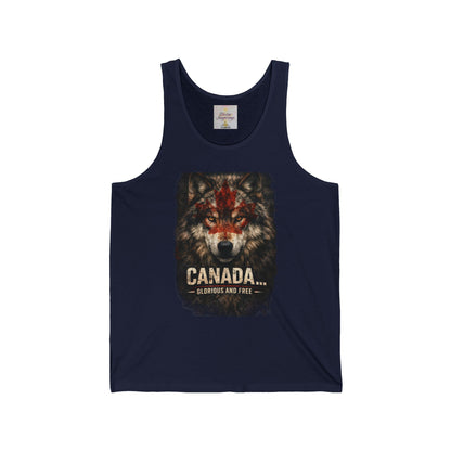 War Paint – Canada: Glorious and Free Women's Tank Top