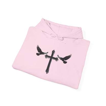 Guided by Grace – Cross & Crows Women’s Hoodie