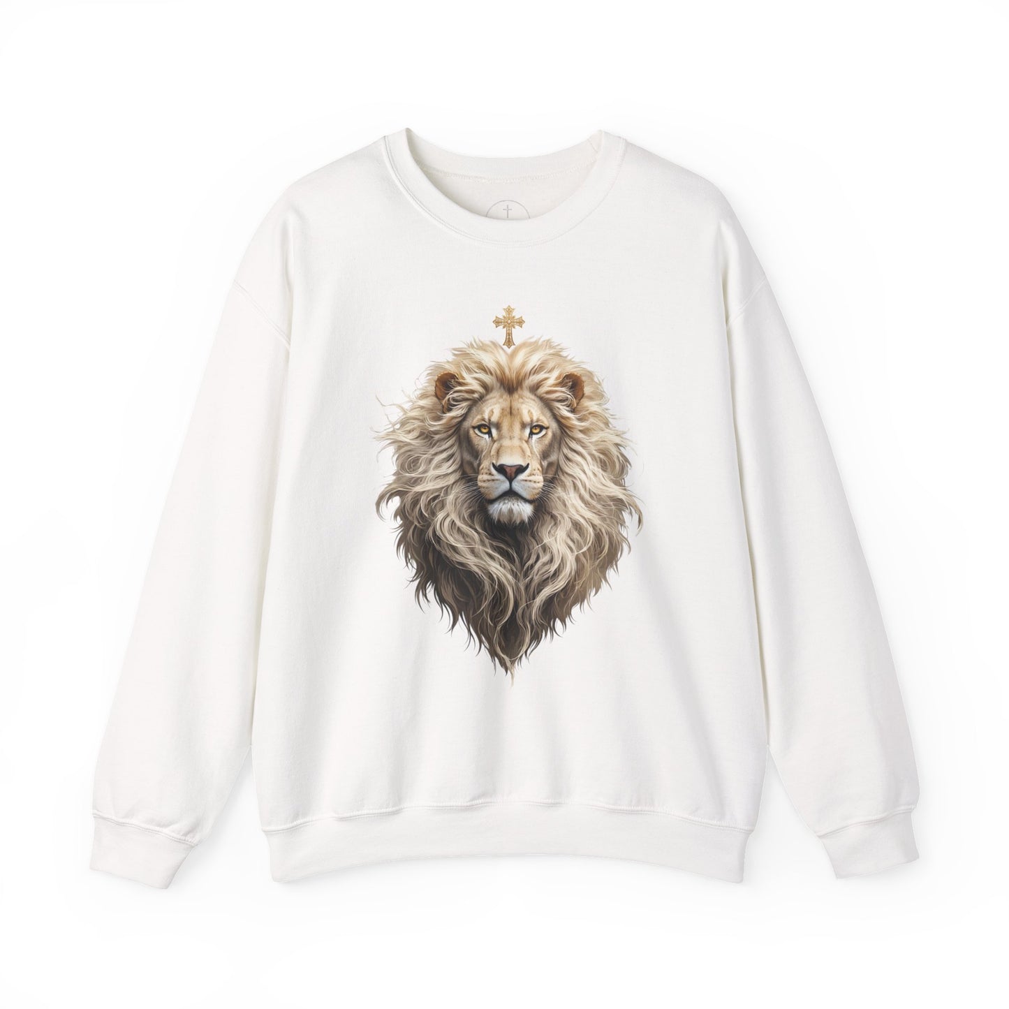 Christ is King (Lion of Judah) - Men's Christian Sweatshirt
