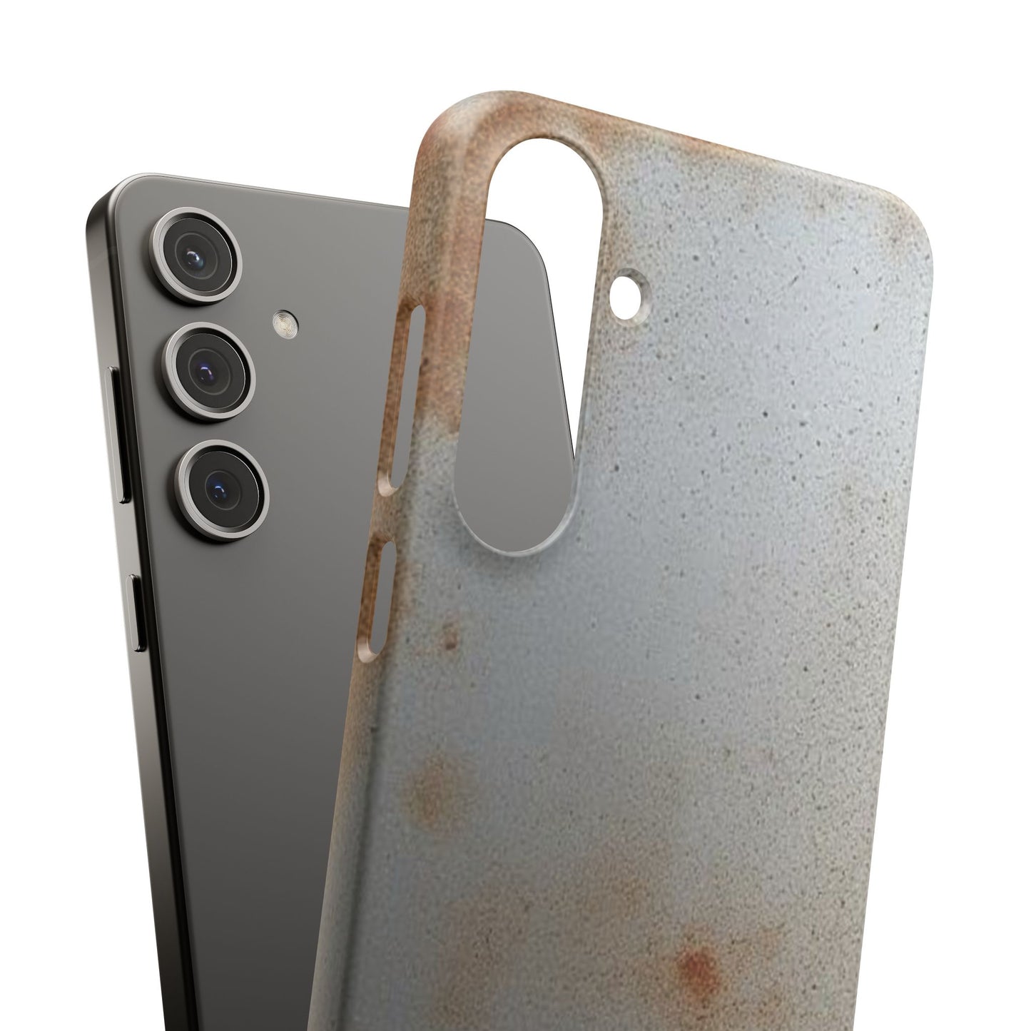 Old Steel Finish Design Samsung Snap Case