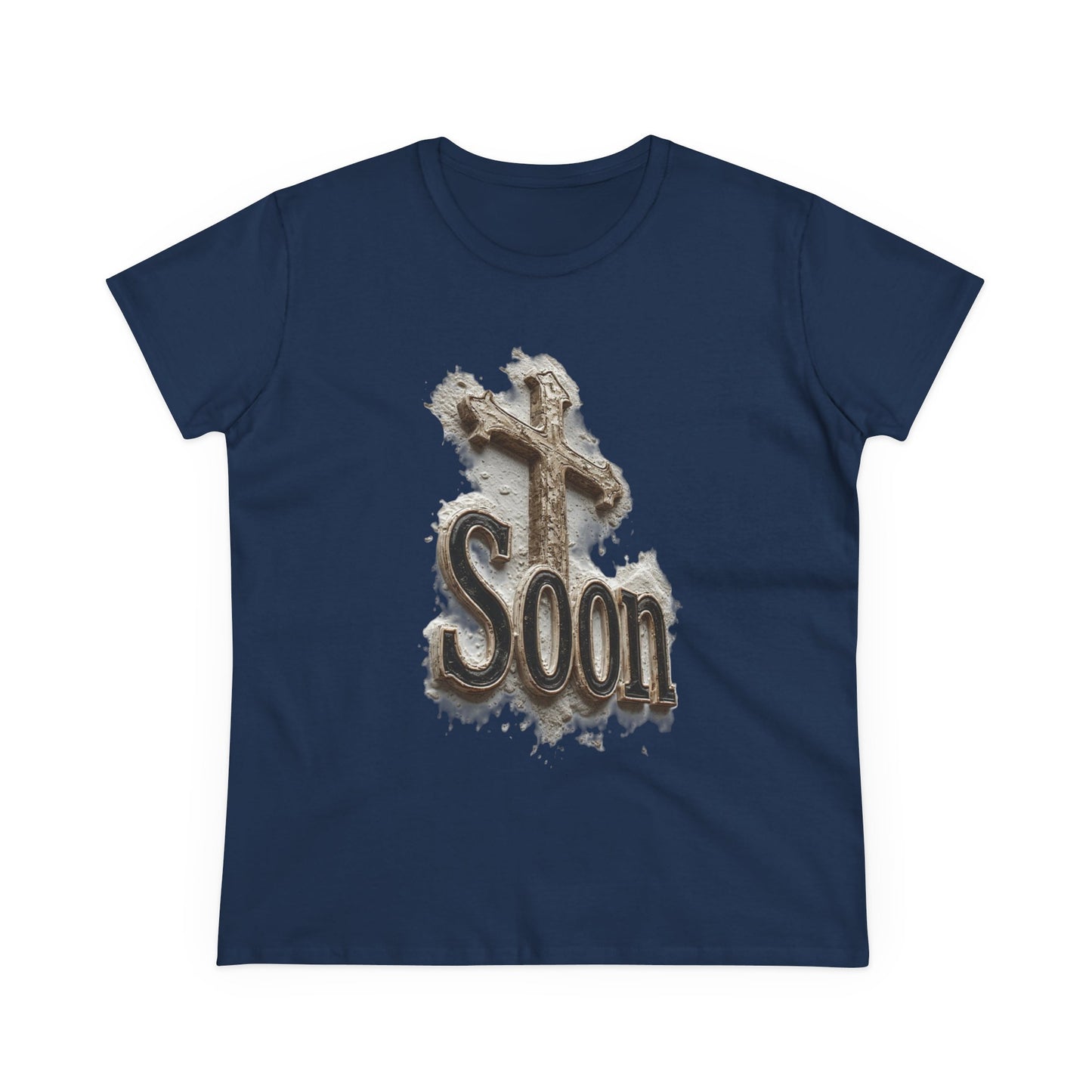 Christian Women’s T-Shirt – Soon Cross Tee