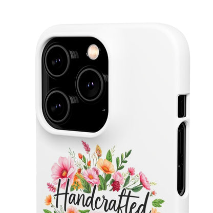 Handcrafted by God Snap Case for iPhone – Fearfully & Wonderfully Made