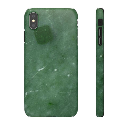 Jade Stone Finish iPhone Snap Case