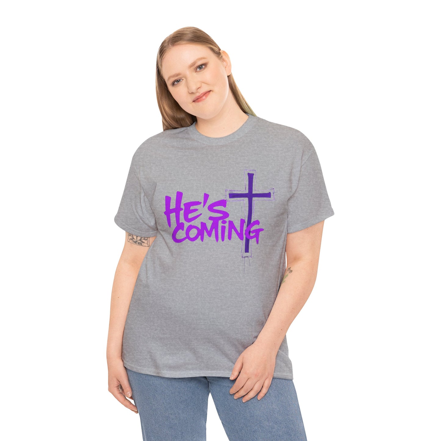 He’s Coming - Bold Christian T-Shirt