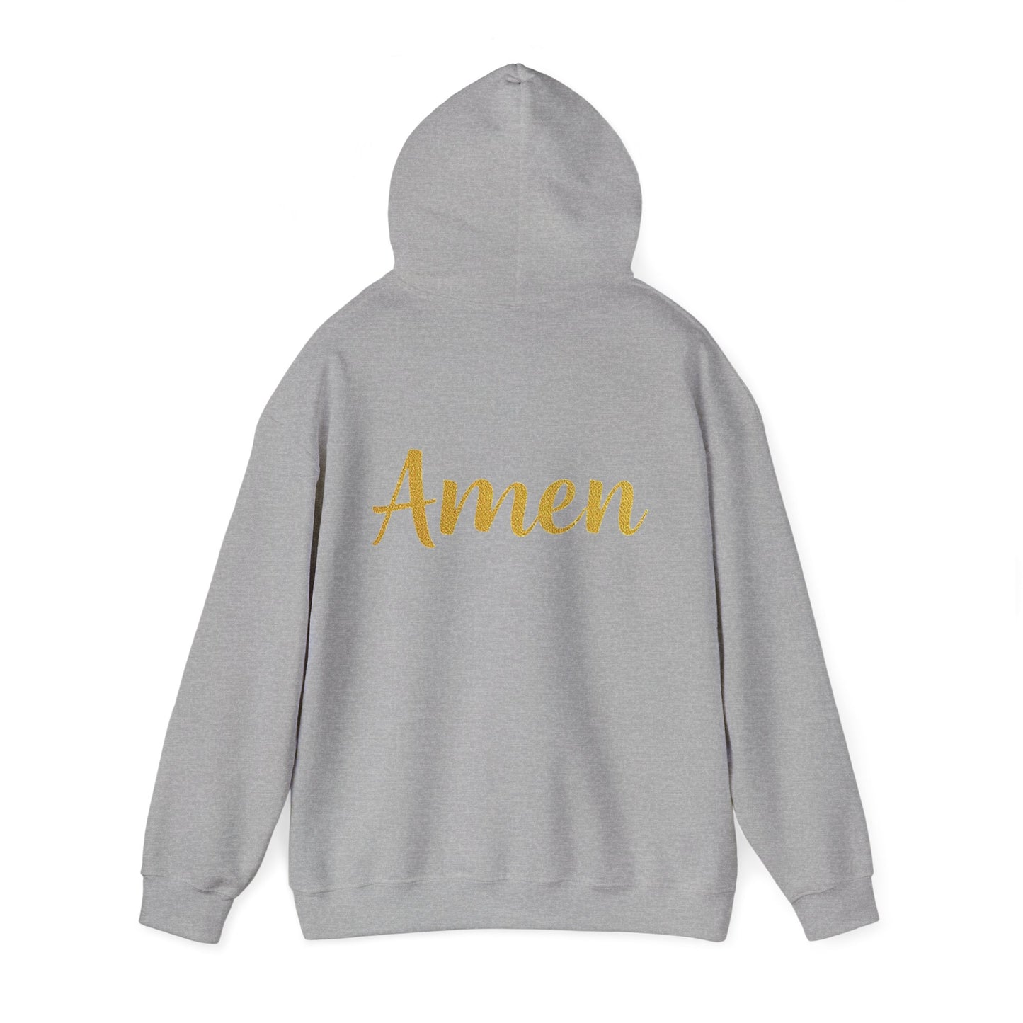 Amen Men’s Hoodie – Inspirational Christian Faith Apparel