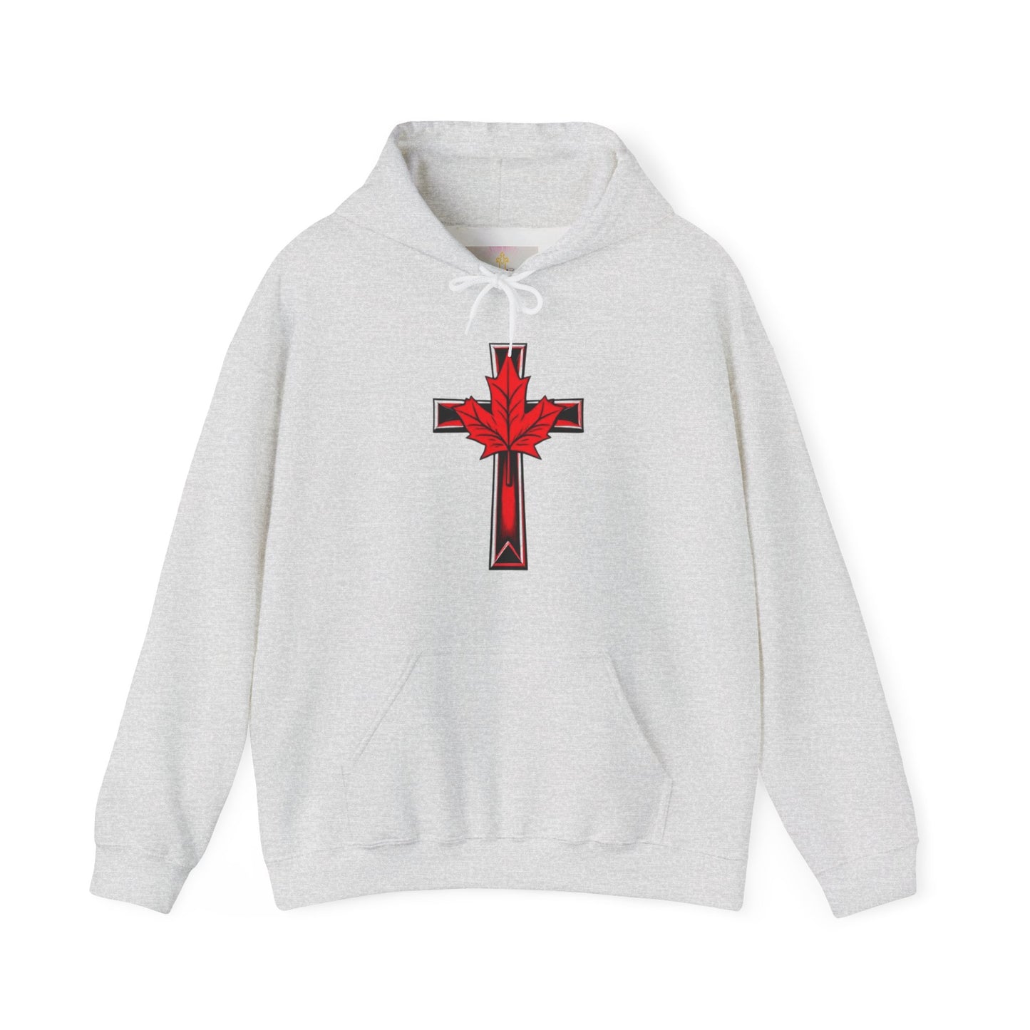 Women’s Hoodie with Maple Leaf Cross Design