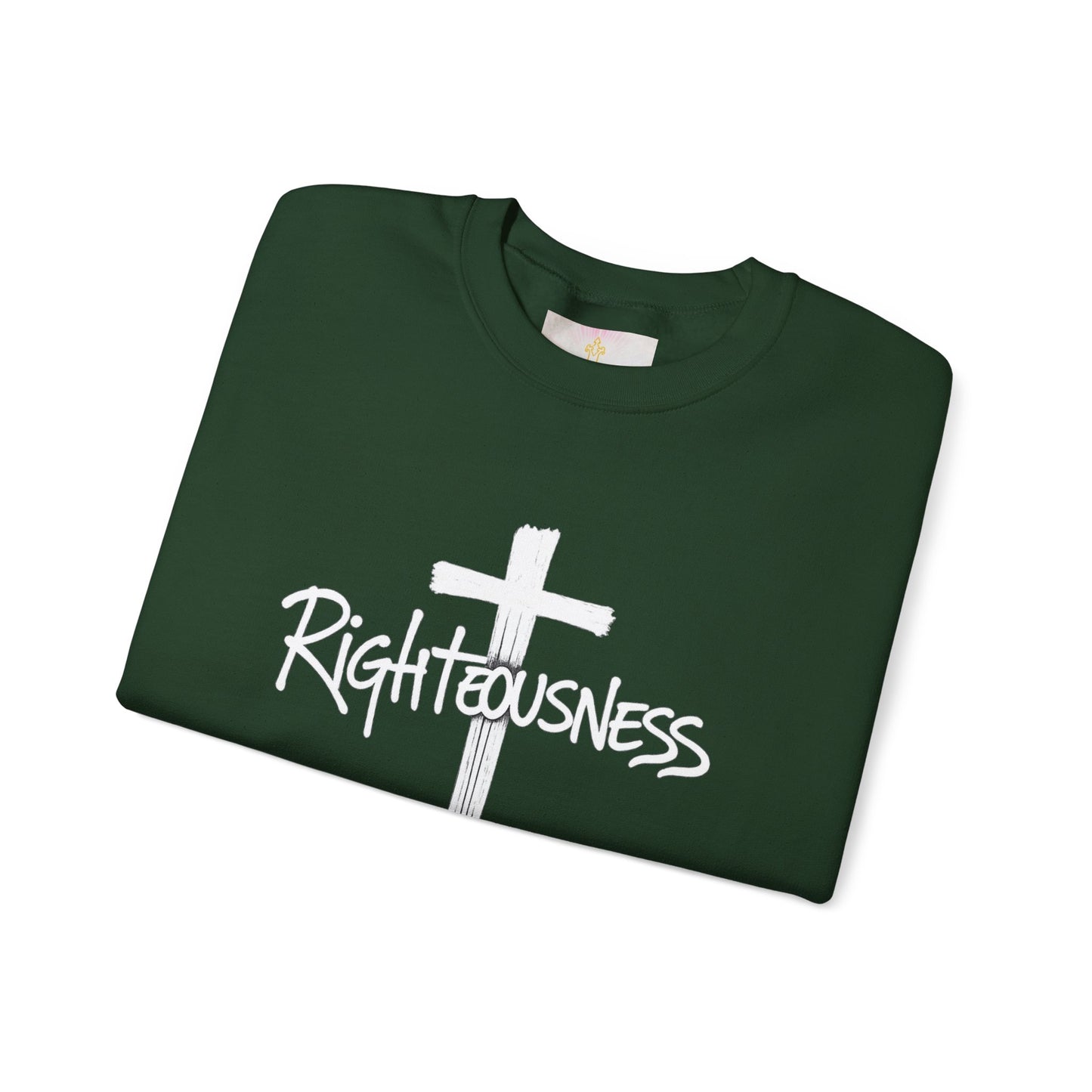 Righteousness - Women's Christian Sweatshirt (Dark Colors)