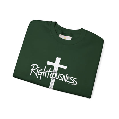 Righteousness - Women's Christian Sweatshirt (Dark Colors)